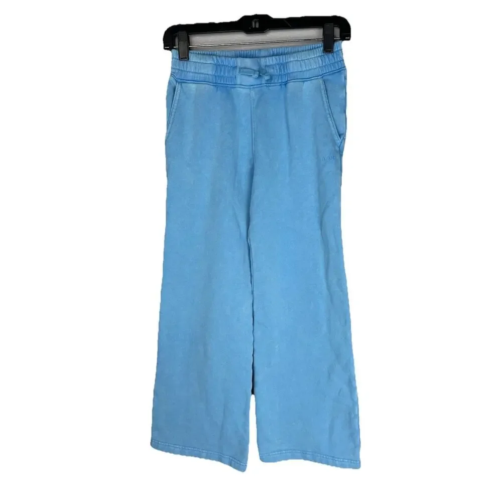 Abercrombie Kids Girls Blue Sweatsuit Set Size 11 12 Pant Sweatshirt Zip Pull On